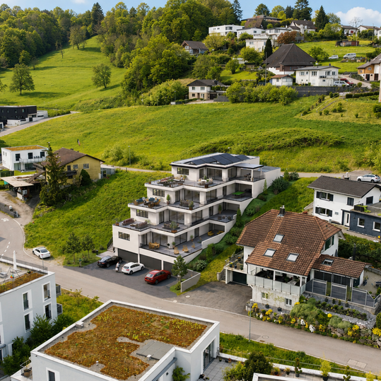 Visualisierung Terrassenwohnungen Gränichen